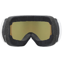 Gogle narciarskie Uvex Downhill 2100 CV White Matt Green OTG S2 - OUTLET