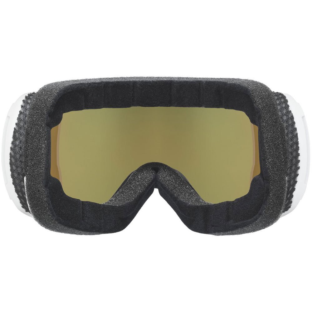 Gogle narciarskie Uvex Downhill 2100 CV White Matt Green OTG S2 - OUTLET