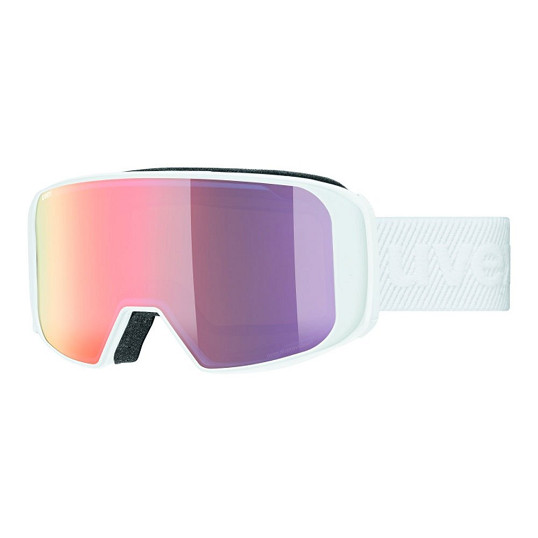 Gogle narciarskie Uvex Saga TO White Shiny Rose OTG S1 + S3 - OUTLET