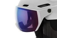 Kask narciarski Smith Survey Matte White ChromaPop Photochromic Rose Flash 2027