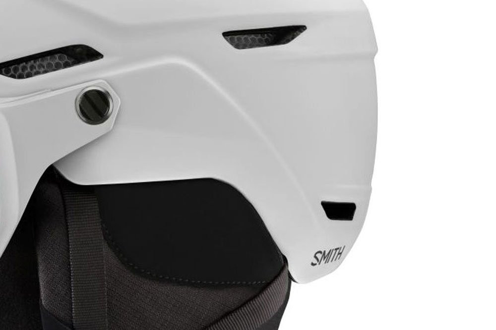 Kask narciarski Smith Survey Matte White ChromaPop Photochromic Rose Flash 2027