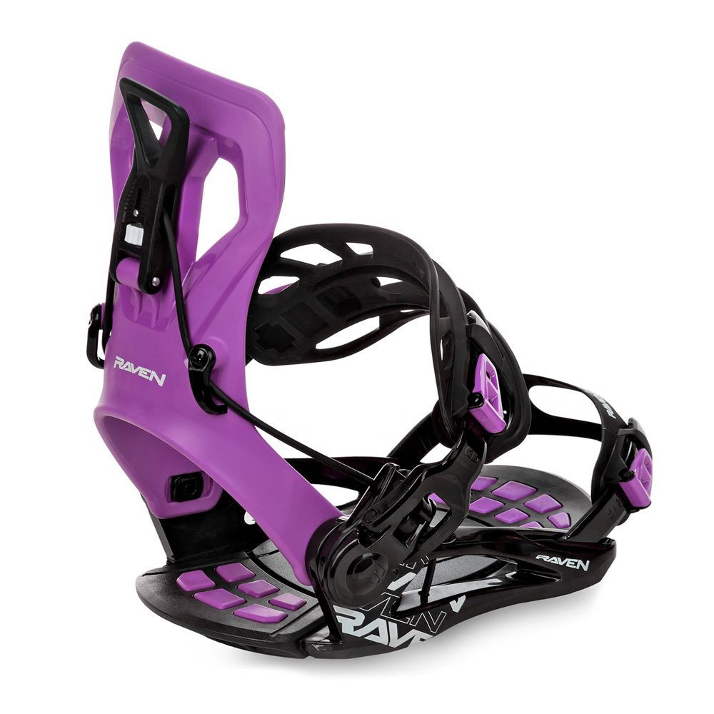 Wiązania Snowboardowe damskie Raven Fastec FT360 Black Fuchsia 2026