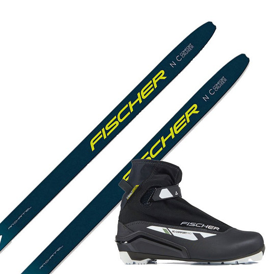 Zestaw biegowy Fischer Comfort Cruiser + Buty Fischer XC Comfort Pro 2025 / 2026