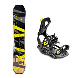 Zestaw Snowboardowy Raven Barracuda Carbon + Raven Fastec FT360 2027