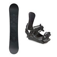 Zestaw Snowboardowy Raven Solid Steel + Raven King Black 2027