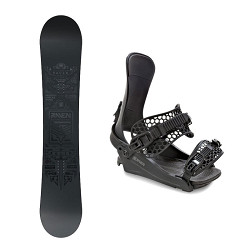 Zestaw Snowboardowy Raven Solid Steel + Raven King Black 2027