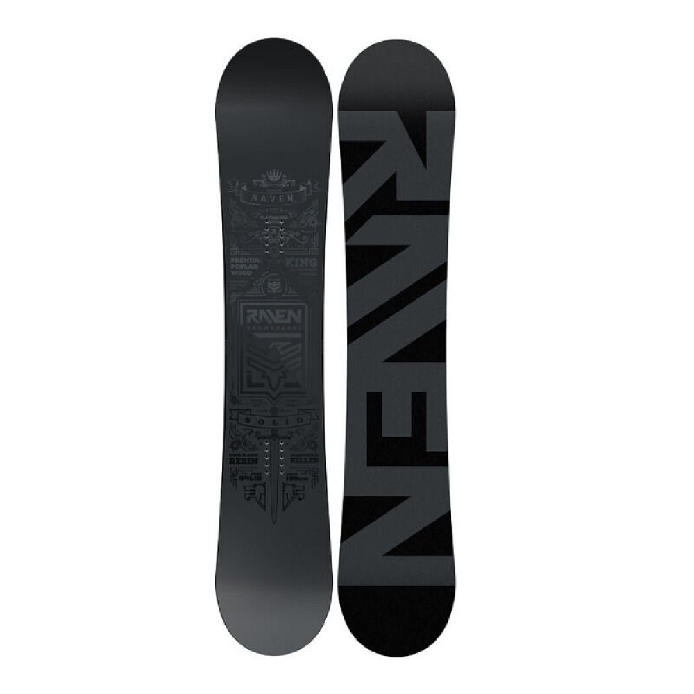 Zestaw Snowboardowy Raven Solid Steel + Raven King Black 2027
