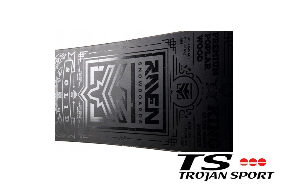 Zestaw Snowboardowy Raven Solid Steel + Raven King Black 2027