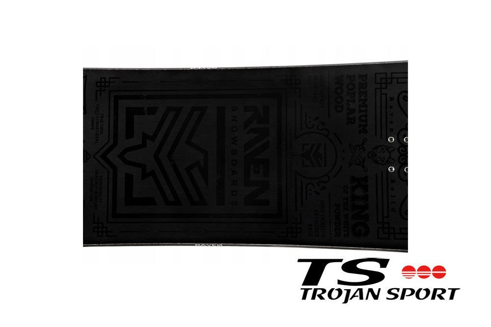 Zestaw Snowboardowy Raven Solid Steel + Raven King Black 2027