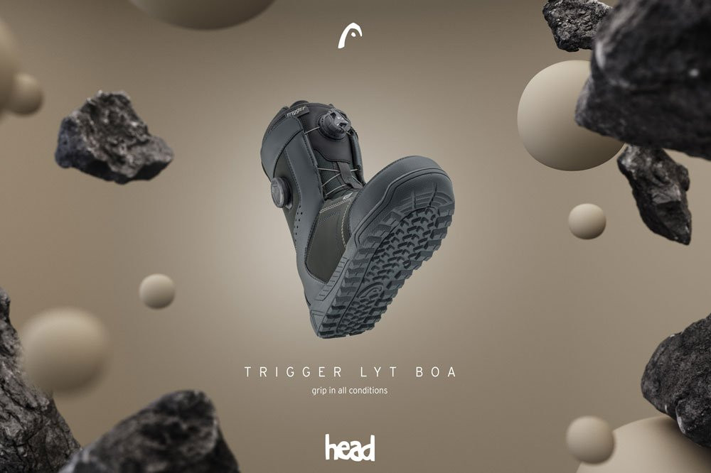 Buty Snowboardowe Head Trigger Lyt Boa Focus Charcoal 2027