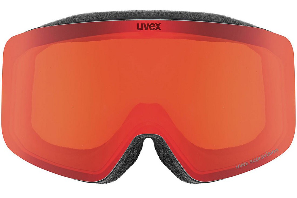 Gogle narciarskie dziecięce Uvex Pwdr FM Black Matt Mirror Red OTG S2 2026