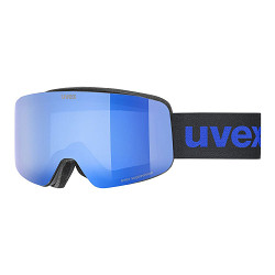 Gogle narciarskie dziecięce Uvex Pwdr FM Black Matt / Mirror Blue OTG S2 2027