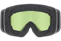 Gogle narciarskie dziecięce Uvex Pwdr FM Black Matt Mirror Pink OTG S2 2026
