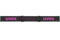 Gogle narciarskie dziecięce Uvex Pwdr FM Black Matt Mirror Pink OTG S2 2026