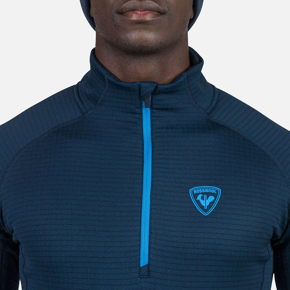 Bluza Rossignol Blackside Fleece HZ Dark Navy 2025 (druga warstwa)