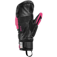 Rękawice narciarskie damskie Leki Wcr Venom SL 3D Mitten Black Pink 2026