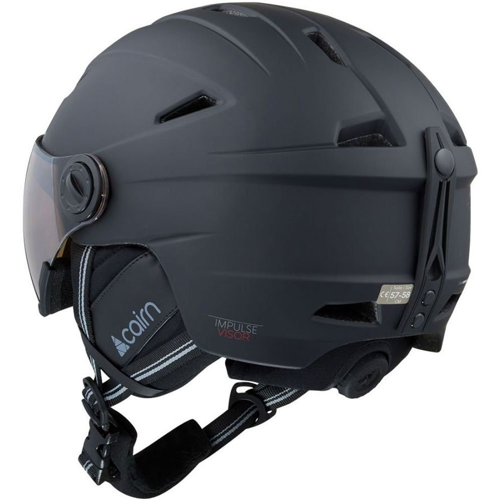 Kask narciarski Cairn Impulse Visor Photochromic Mat Black z fotochromem 2026
