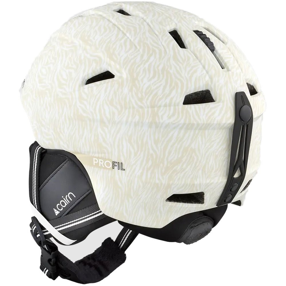 Kask narciarski Cairn Profil Mat Warm Grey White 2025