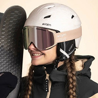 Kask narciarski Cairn Profil Mat Warm Grey White 2025