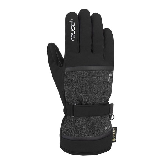 Rękawice narciarskie damskie Reusch Alison Gore-Tex Black Melange 2027