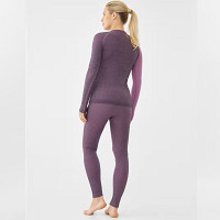 Komplet bielizna damska termoaktywna termiczna Viking Mounti Lady Set Purple 2027