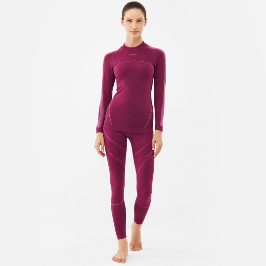 Komplet bielizna damska termoaktywna termiczna Viking Primeone Lady Set Fuchsia 2027