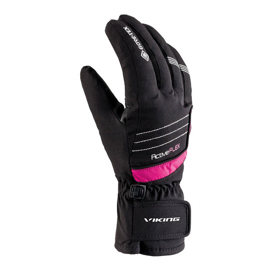 Rękawice narciarskie dziecięce Viking Helix GTX Fuchsia 2027