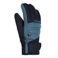 Rękawice narciarskie dziecięce Viking Flinx Black Light Blue 2027