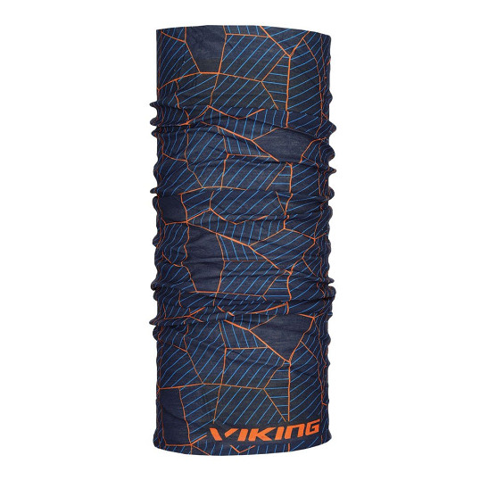 Komin bandana Viking Regular 7125 Navy Orange 2027