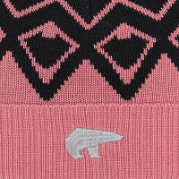 Czapka narciarska Eisbar Ziggy OS Pompon Strawberry Black Azure 2025