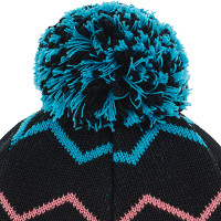 Czapka narciarska Eisbar Ziggy OS Pompon Strawberry Black Azure 2025