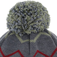 Czapka narciarska Eisbar Ziggy OS Pompon Burgund Anthracite Misty Forest 2025