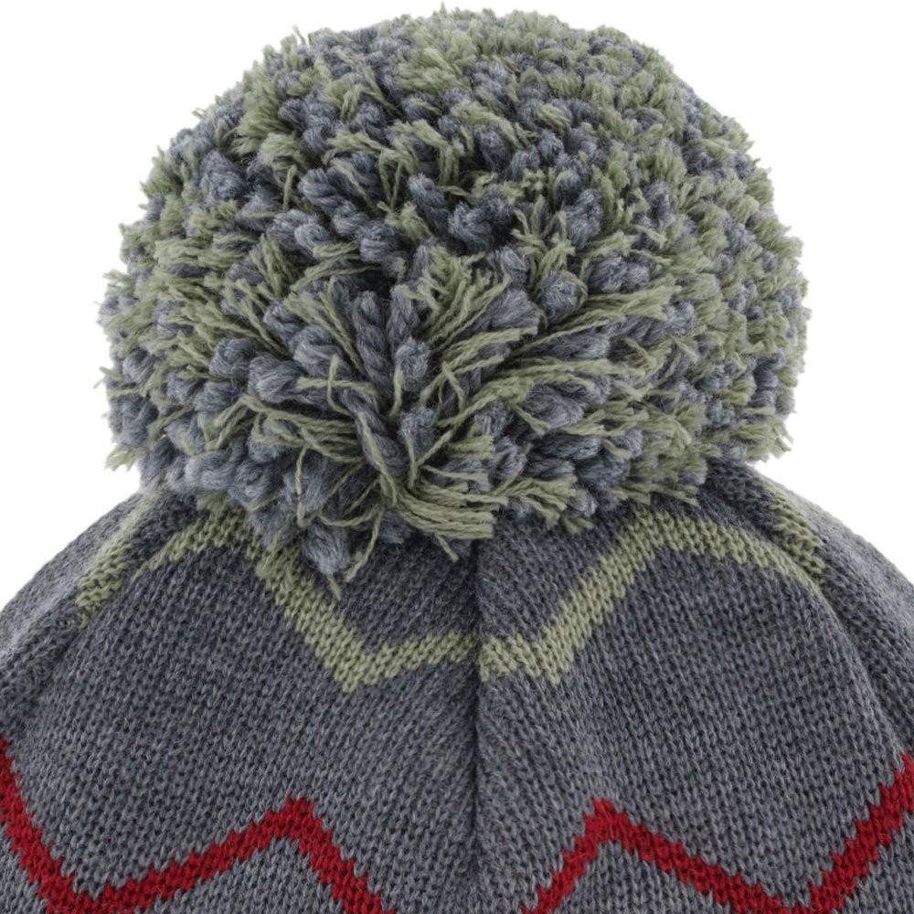Czapka narciarska Eisbar Ziggy OS Pompon Burgund Anthracite Misty Forest 2025