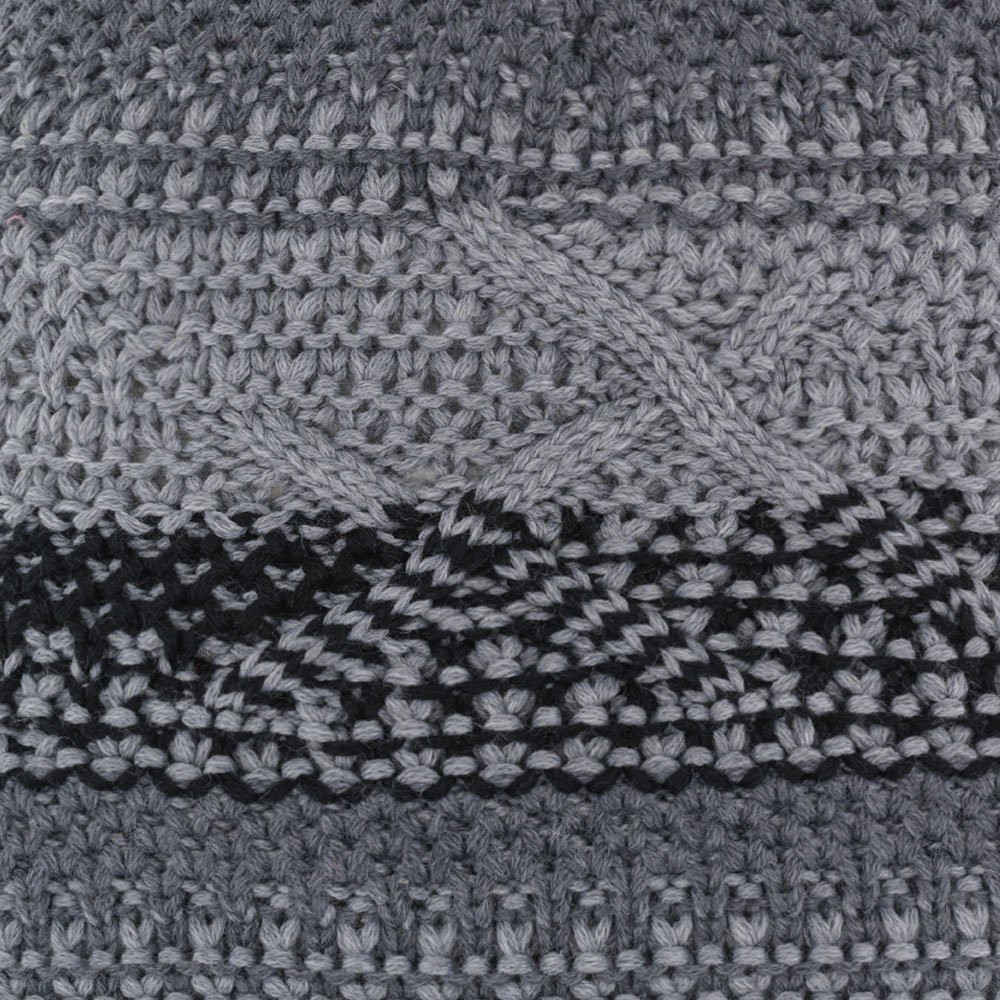 Czapka narciarska Eisbar Brock Pompon Grey Anthracite Black 2025