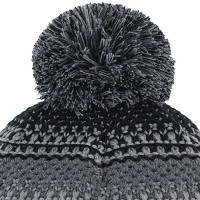 Czapka narciarska Eisbar Brock Pompon Grey Anthracite Black 2025