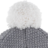 Czapka narciarska Eisbar Jamie Pompon Grey White 2025