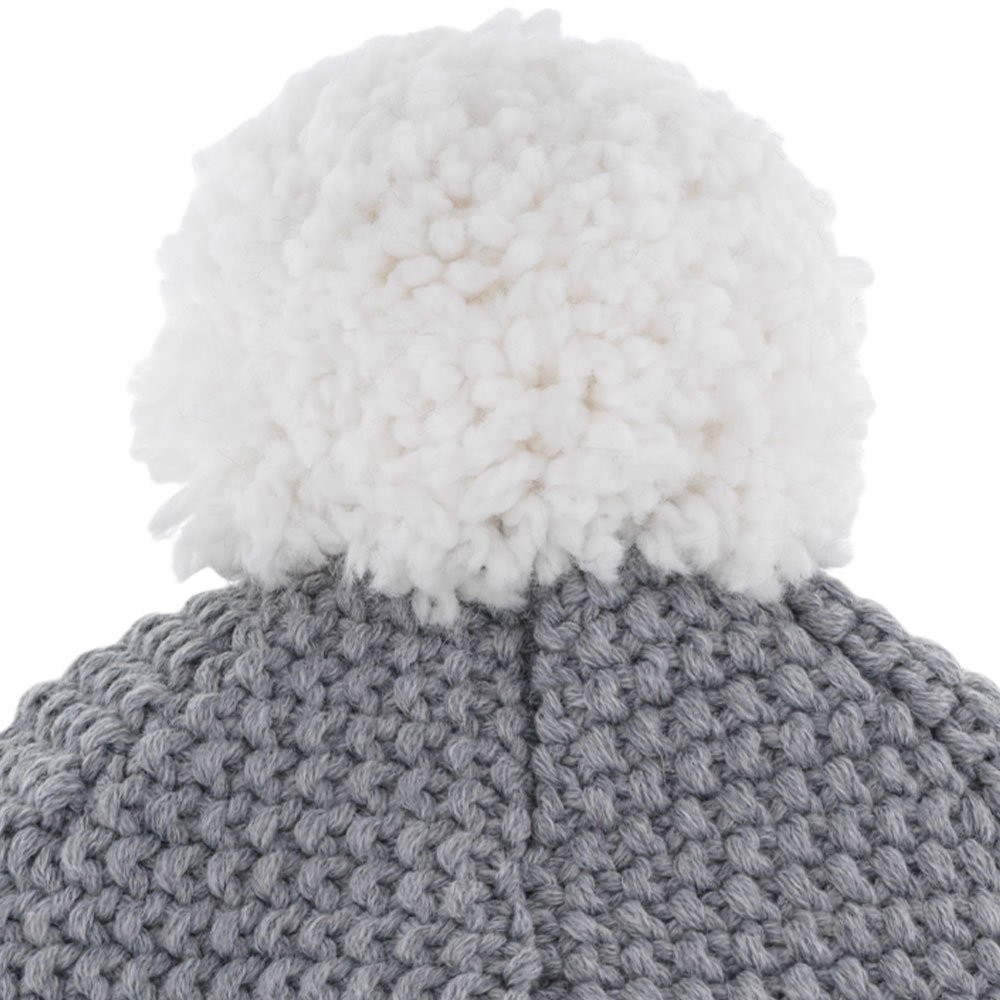 Czapka narciarska Eisbar Jamie Pompon Grey White 2025