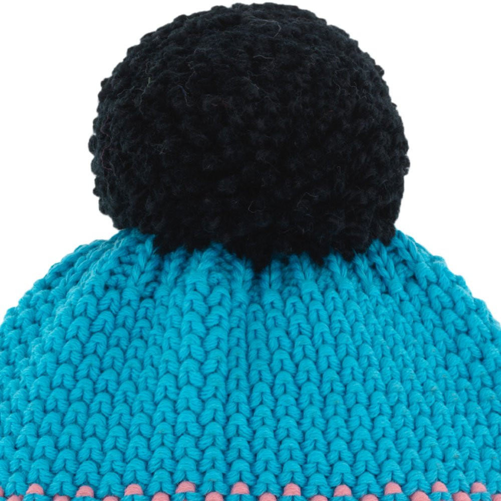 Czapka narciarska Eisbar Star Pompon MU Black Strawberry Azure 2025