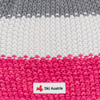 Czapka dziecięca Eisbar Star Pompon Ska Kids Pink White Grey 2025