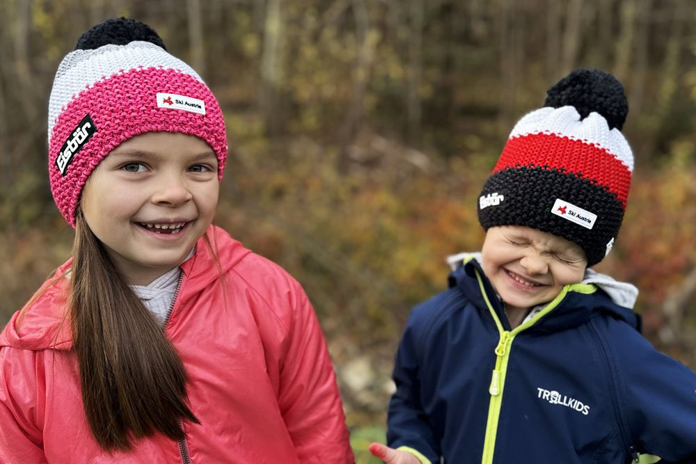 Czapka dziecięca Eisbar Star Pompon Ska Kids Pink White Grey 2025