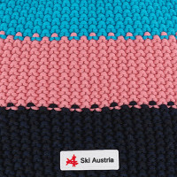 Czapka dziecięca Eisbar Star Pompon Ska Kids Black Strawberry Azure 2025