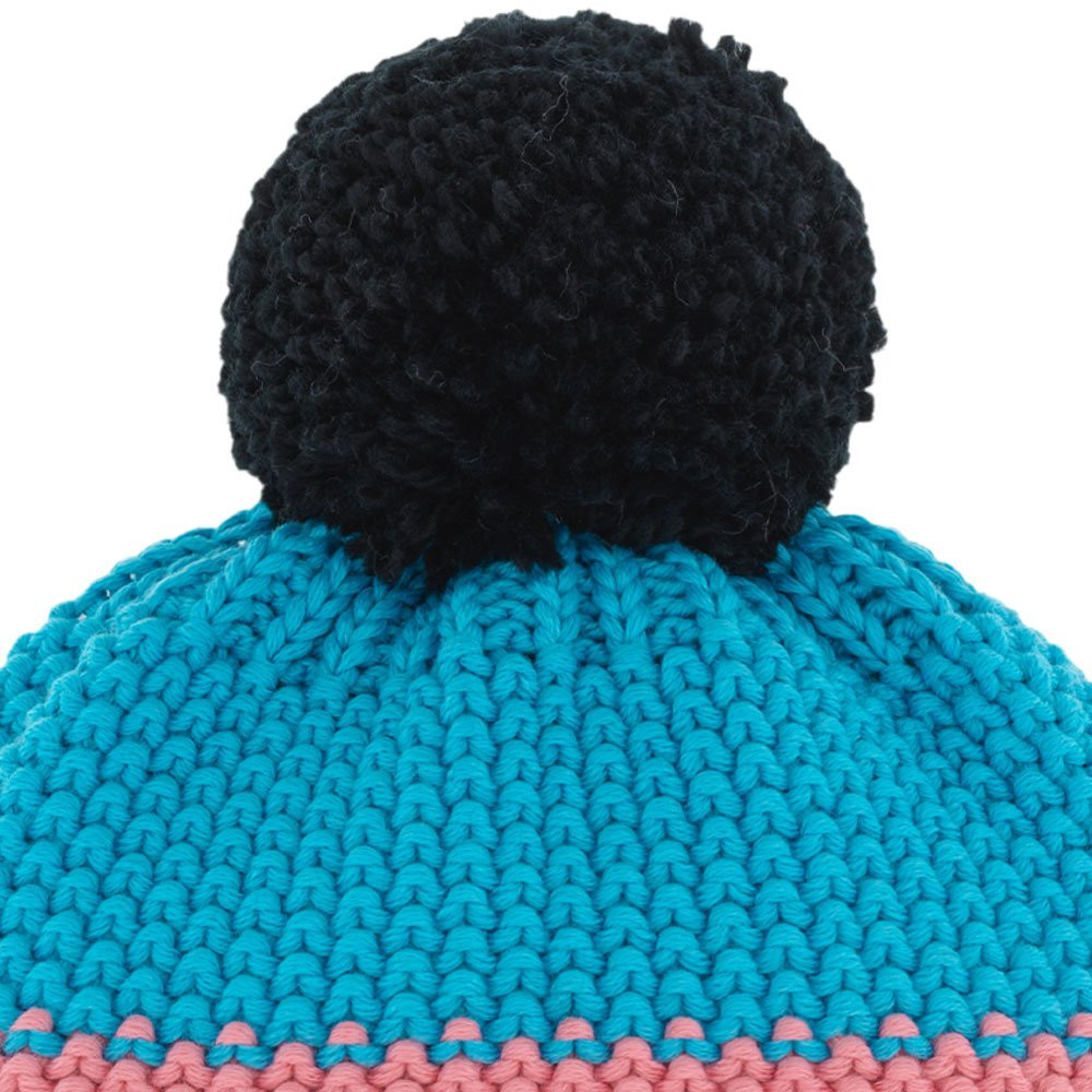 Czapka dziecięca Eisbar Star Pompon Ska Kids Black Strawberry Azure 2025