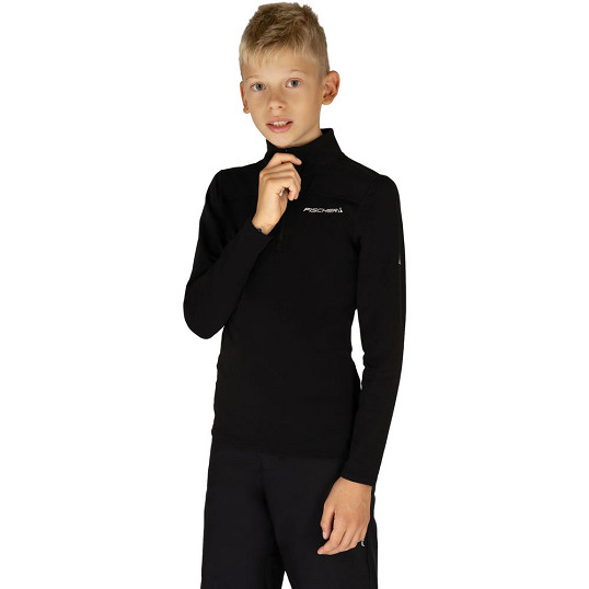 Bluza dziecięca Fischer Base Pro Jr Black 2026