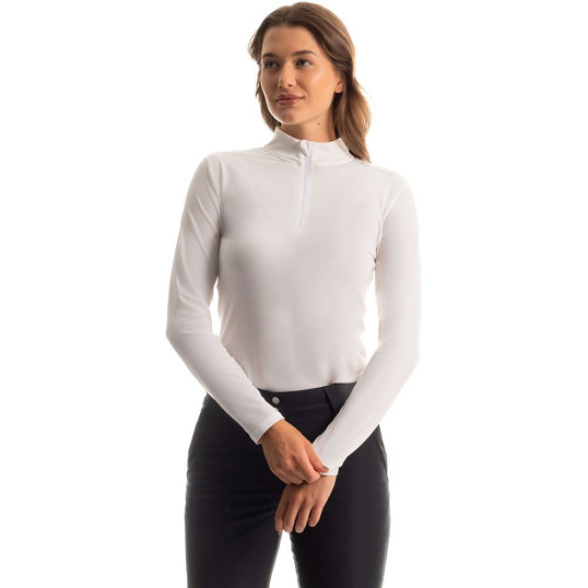 Bluza damska Fischer Enbasis Pro White (druga warstwa) 2026