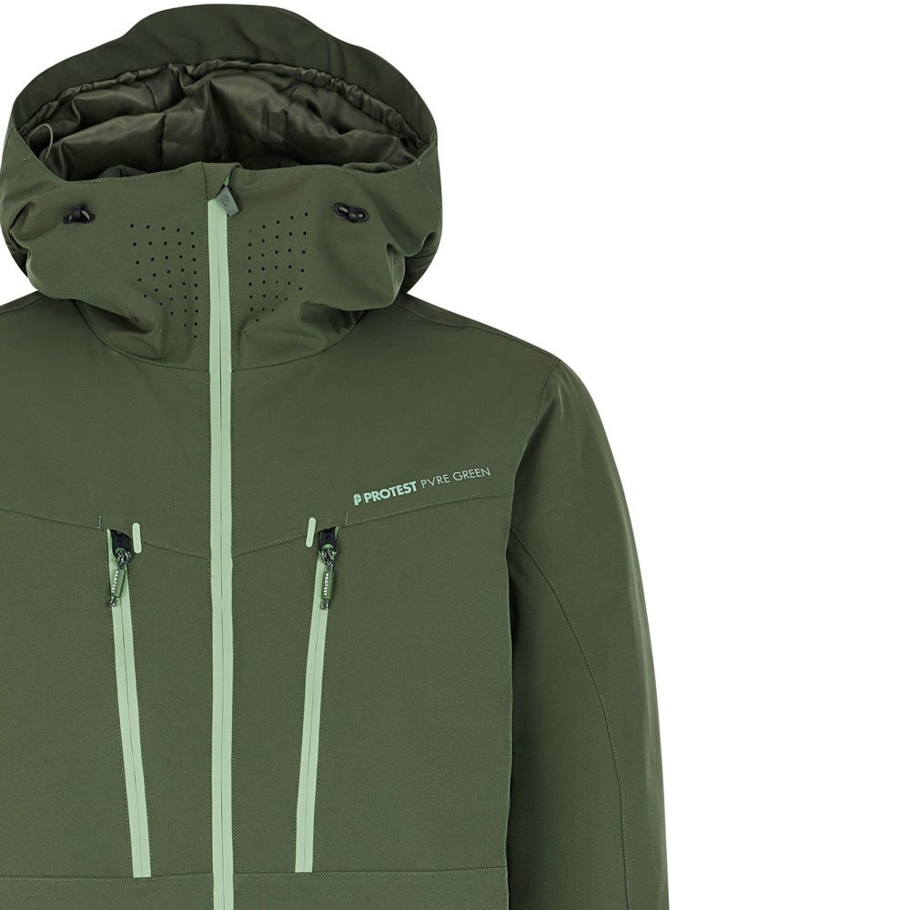 Kurtka narciarska snowboardowa Protest PrtTimothy Thyme Green 2025