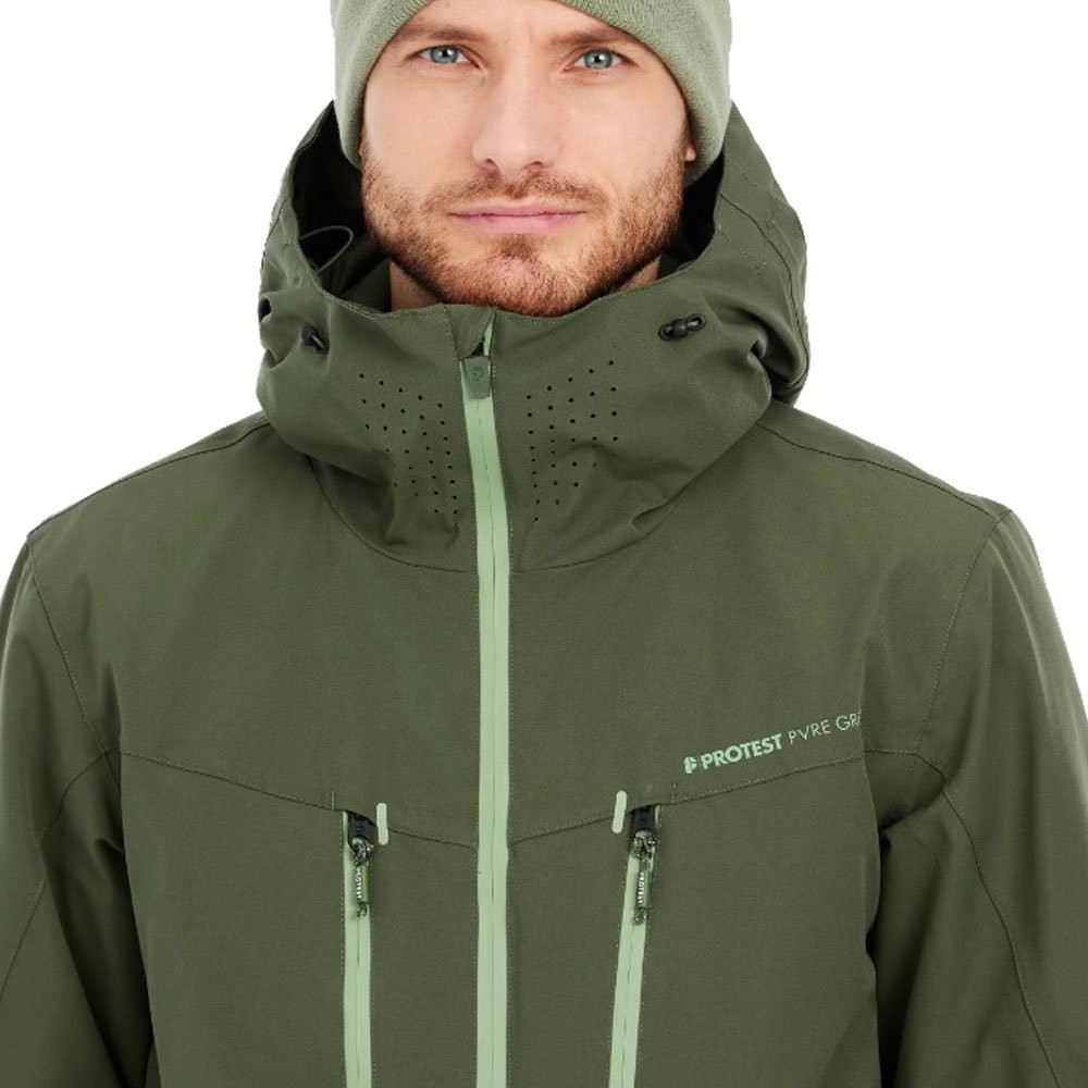 Kurtka narciarska snowboardowa Protest PrtTimothy Thyme Green 2025