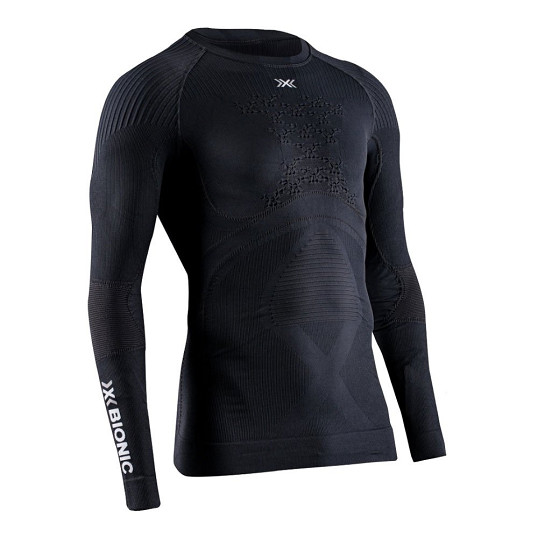 Bluza męska termoaktywna termiczna X- Bionic Energy Accumulator 4.0 Shirt LG LS Opal Black Arctic White White 2026