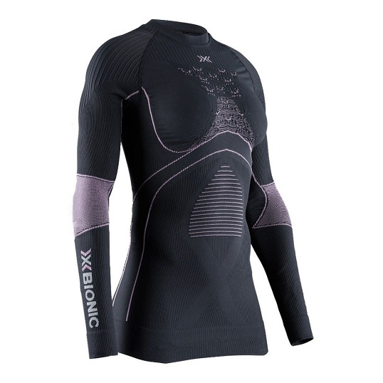 Bluza damska termoaktywna termiczna X- Bionic Energy Accumulator 4.0 Charcoal Magnolia 2026