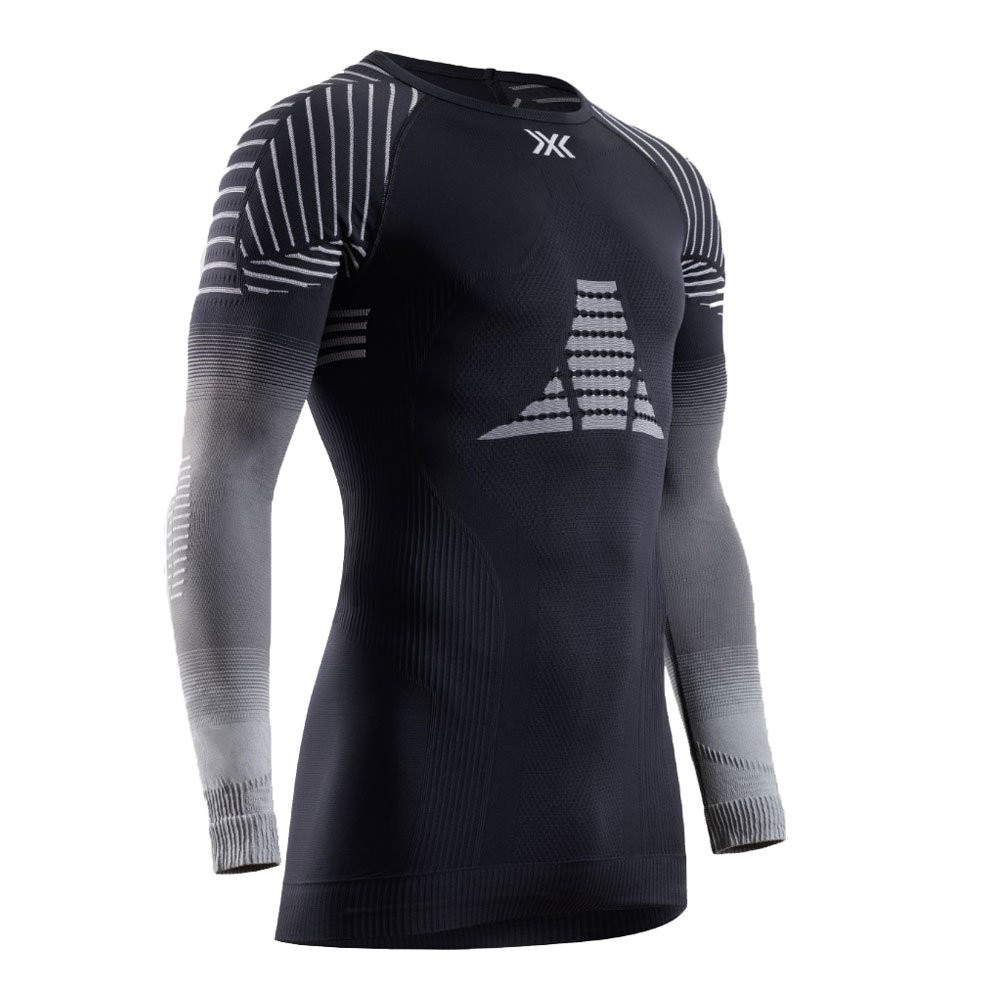 Bluza męska termoaktywna termiczna X- Bionic Invent FX Black Light Grey 2026
