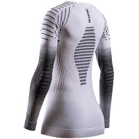 Bluza damska termoaktywna termiczna X- Bionic Invent FX White Light Grey 2026